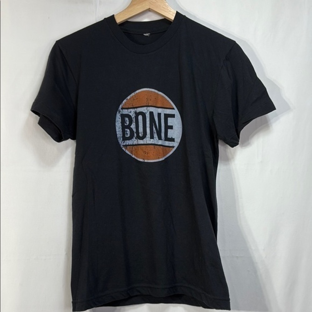 🍋Bone Black Graphic Tee